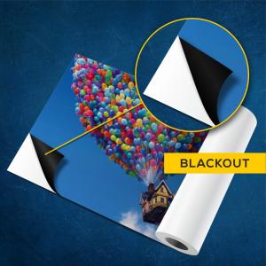 Adesivo vinil BLOCKOUT Vinil 0,10 Tamanhos variados 4x0 Impressão solvente sem acabamento 